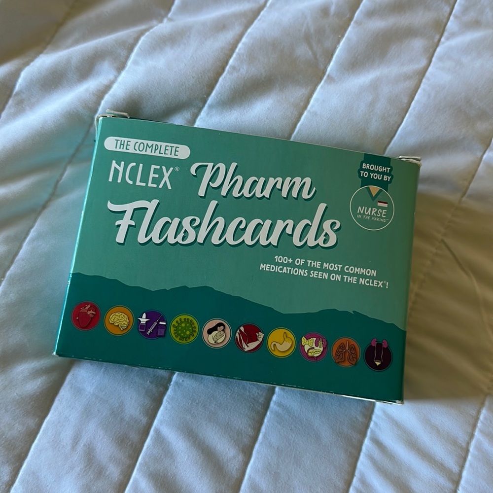 Pharmacology flash cards